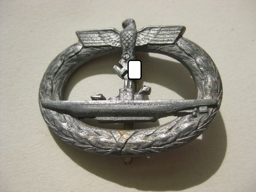 Bootkriegsabzeichen VARIANTE unbekannter Hersteller Kriegsmarine