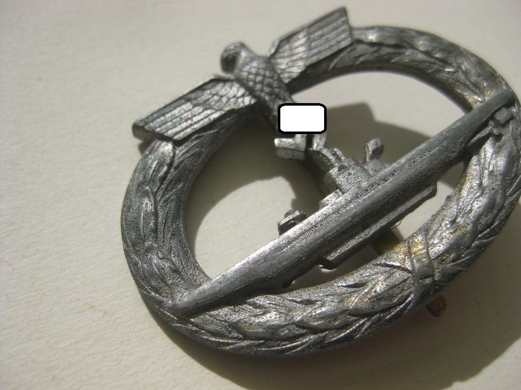 Bootkriegsabzeichen VARIANTE unbekannter Hersteller Kriegsmarine