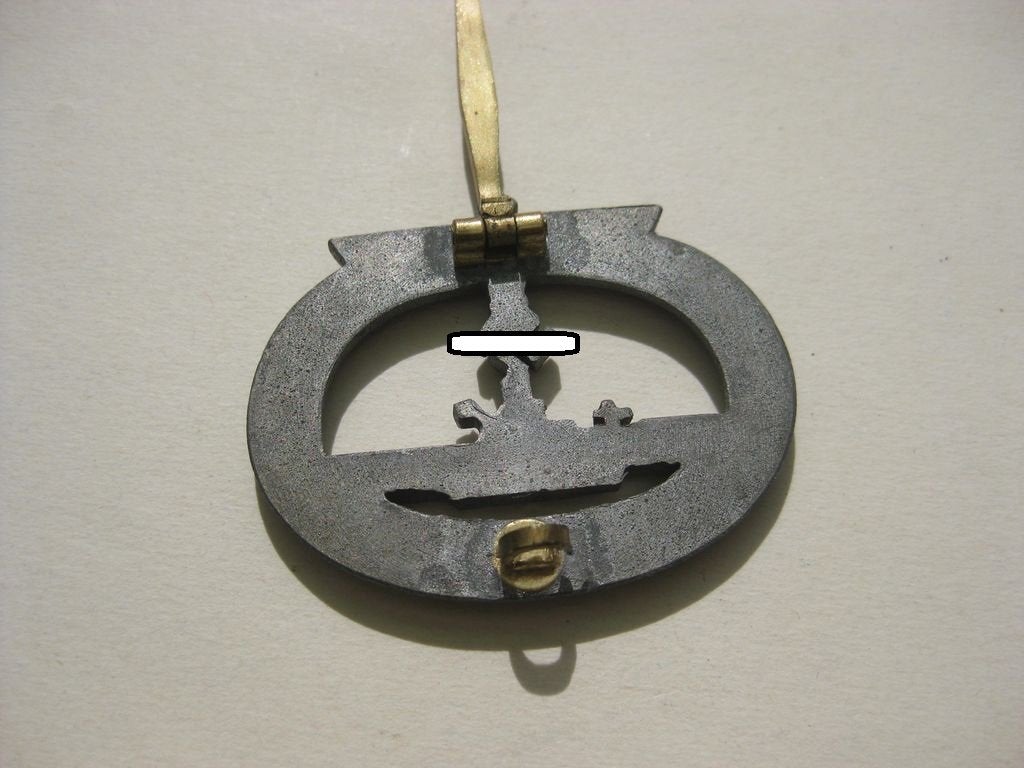 Bootkriegsabzeichen VARIANTE unbekannter Hersteller Kriegsmarine