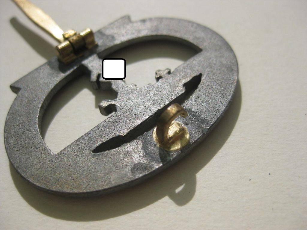 Bootkriegsabzeichen VARIANTE unbekannter Hersteller Kriegsmarine