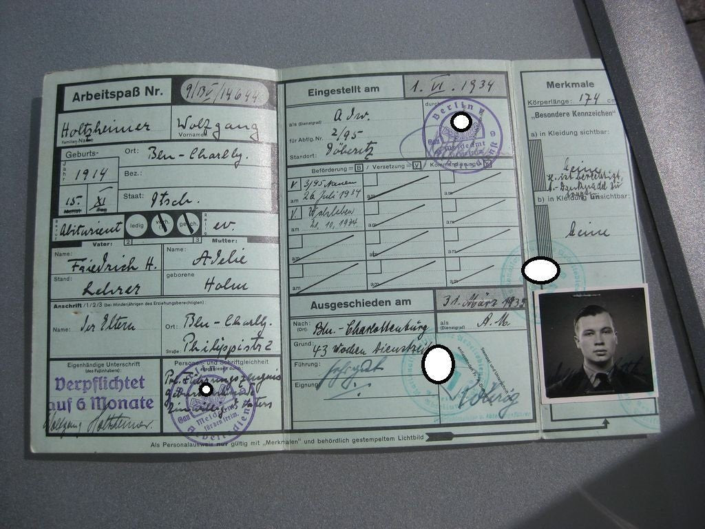 Besitzzeugnis Verleihungsurkunden Panzerpionier Bataillon 59 &amp; Panzerartillerie Regiment 80 KAMPFGRUPPE FRIEBE