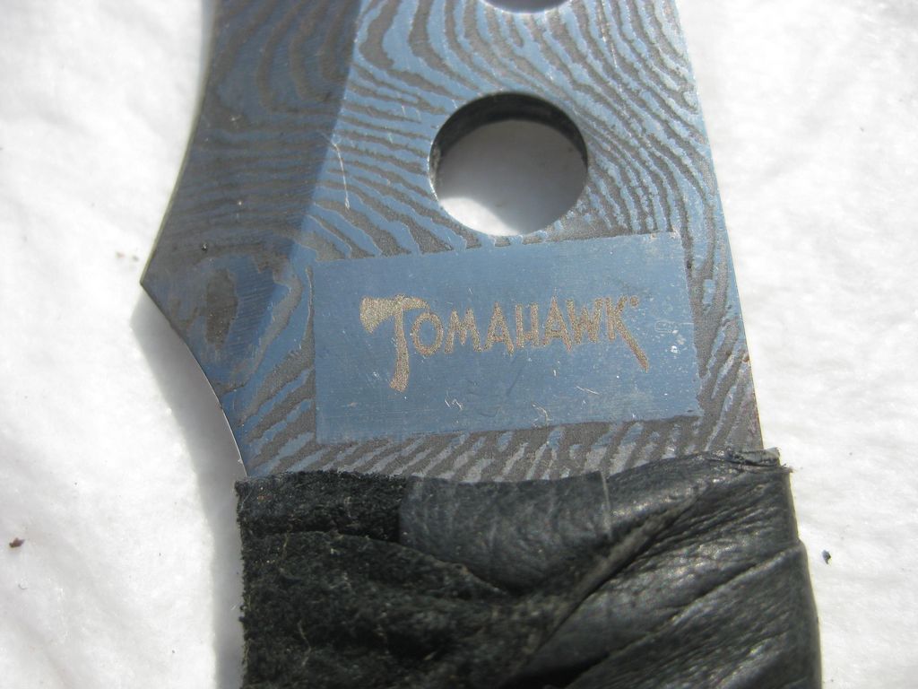 Blankwaffen TOMAHAWK Dolch Haumesser Degen Südamerika Nordamerika Wurfmesser Jagdmesser Sammelmesser Sammlermesser Sammlerstück Bowie Indianer indianisch ?? unbekannt