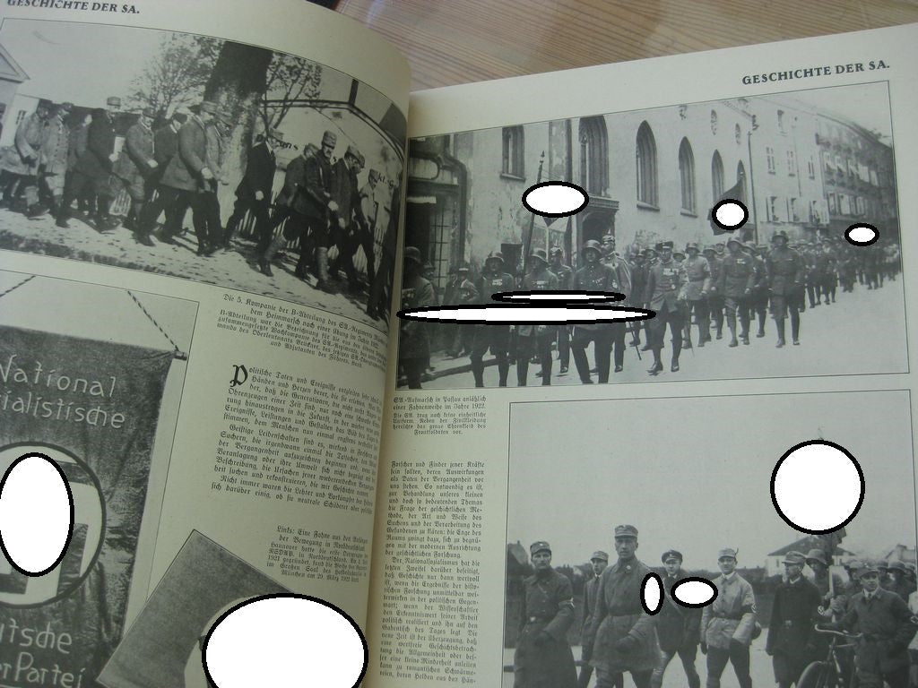 Buch Heft Illustrierter Beobachter Sonderausgabe Die SA Bilder Orden Uniformen