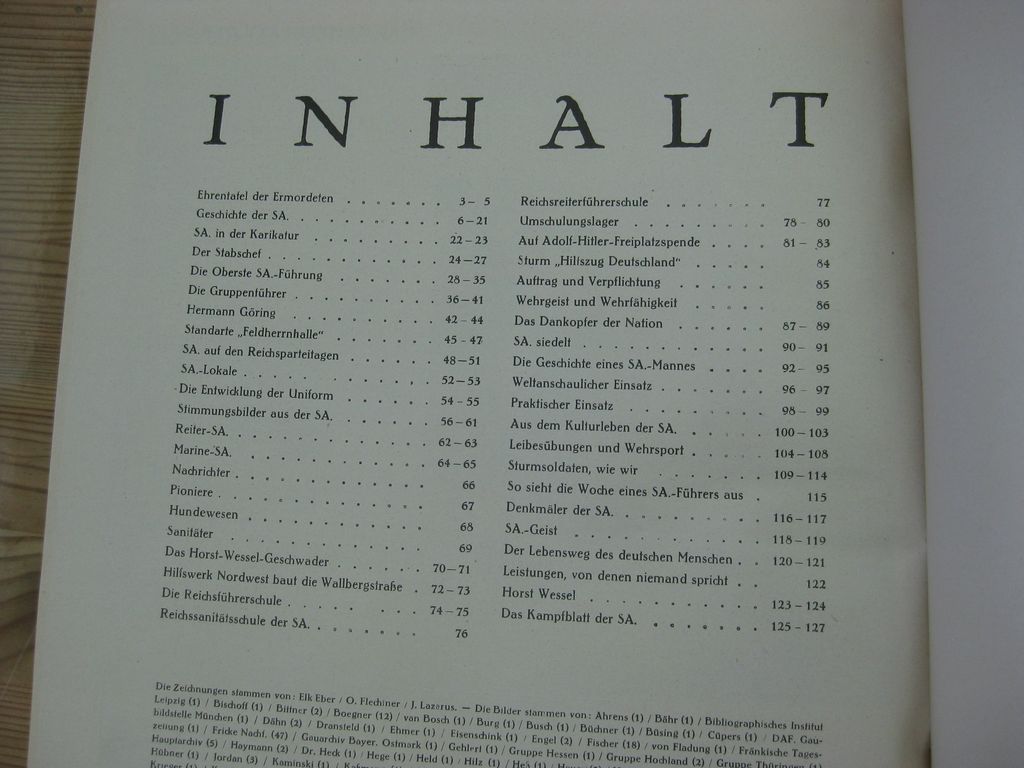 Buch Heft Illustrierter Beobachter Sonderausgabe Die SA Bilder Orden Uniformen