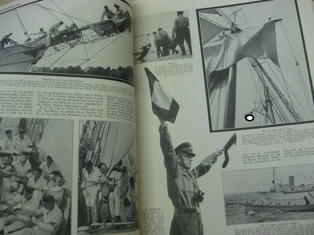 Buch Heft Illustrierter Beobachter Sonderausgabe Die SA Bilder Orden Uniformen