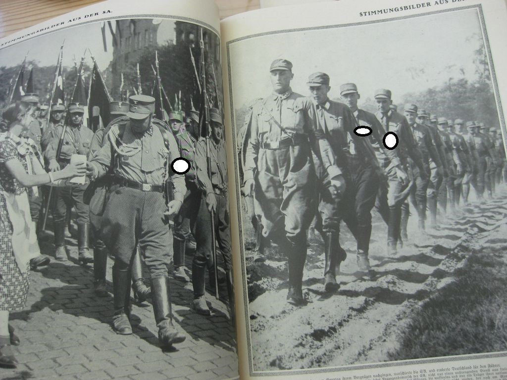 Buch Heft Illustrierter Beobachter Sonderausgabe Die SA Bilder Orden Uniformen