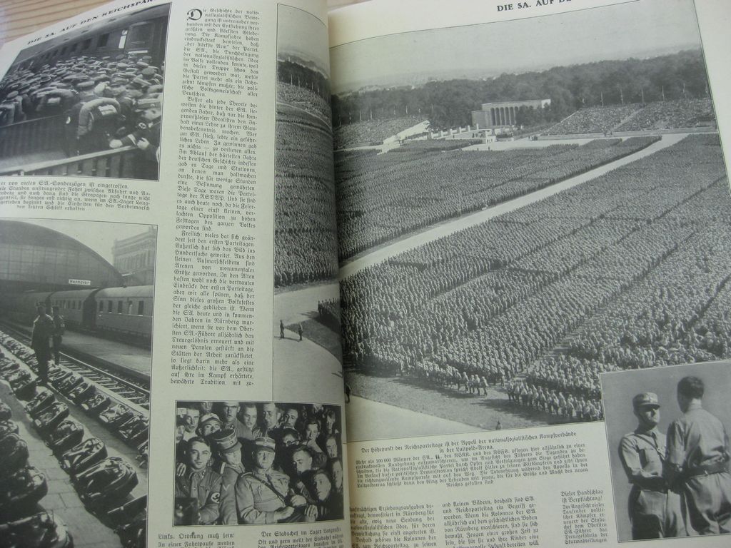 Buch Heft Illustrierter Beobachter Sonderausgabe Die SA Bilder Orden Uniformen