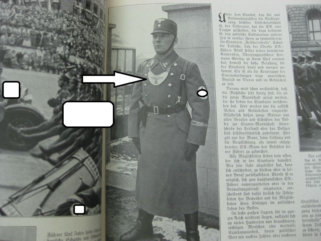 Buch Heft Illustrierter Beobachter Sonderausgabe Die SA Bilder Orden Uniformen
