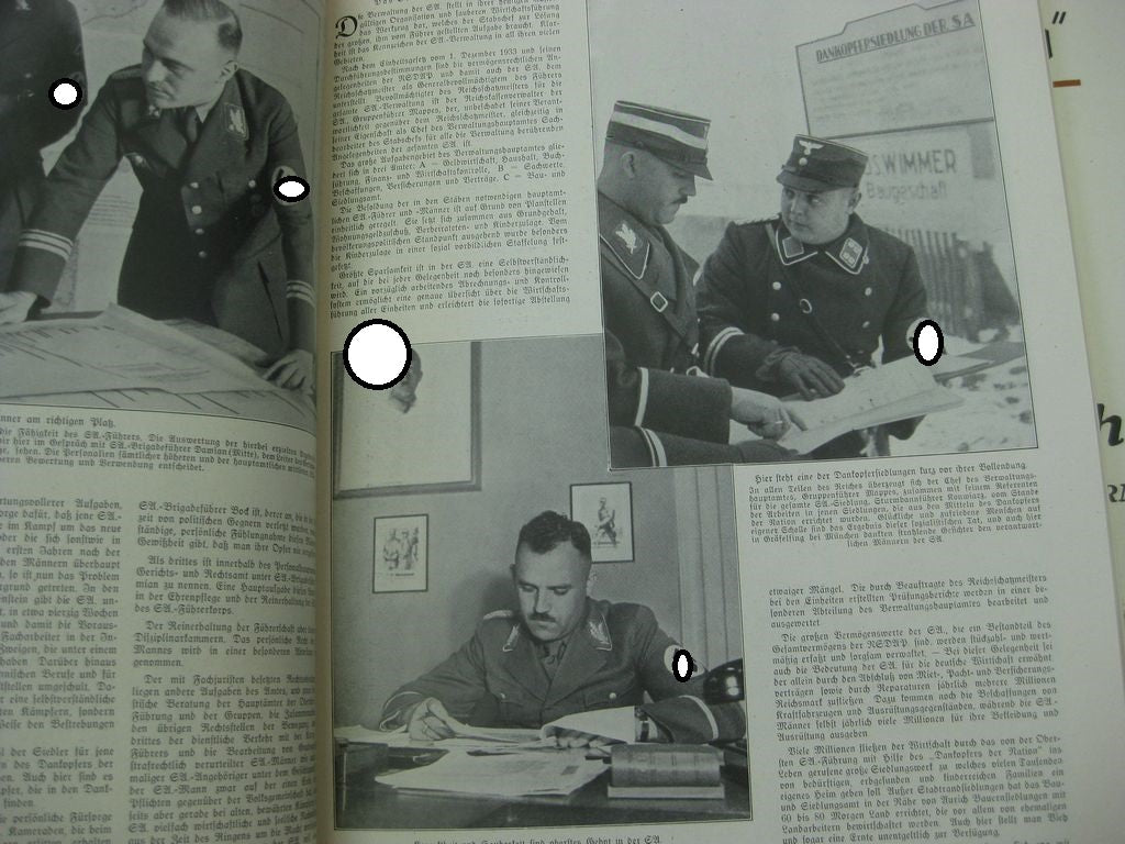 Buch Heft Illustrierter Beobachter Sonderausgabe Die SA Bilder Orden Uniformen