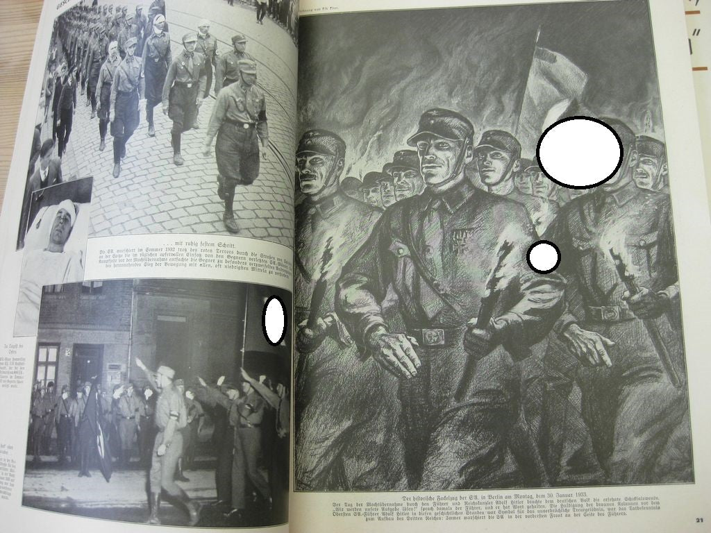 Buch Heft Illustrierter Beobachter Sonderausgabe Die SA Bilder Orden Uniformen