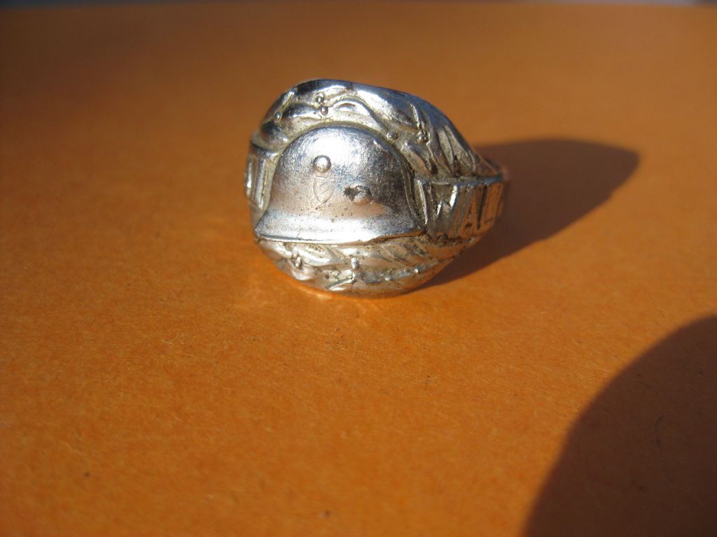 WESTWALLRING patriotischer Fingerring Reichsarbeitsdienst