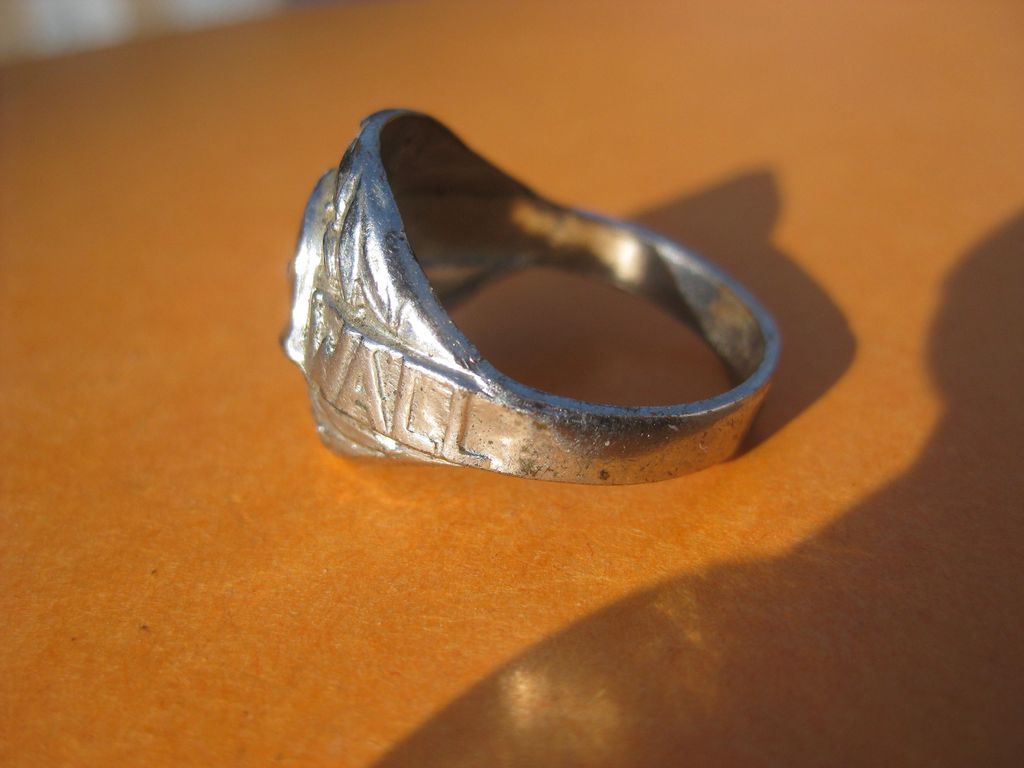 WESTWALLRING patriotischer Fingerring Reichsarbeitsdienst