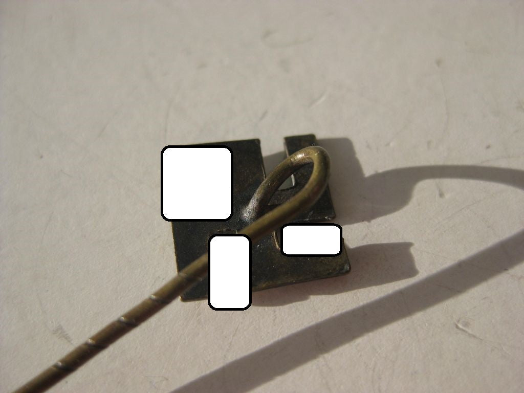 NSDAP Partei - Sympathieabzeichen Hitler