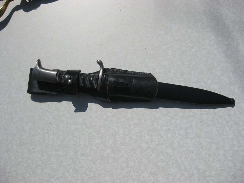 Bajonett Extra Seitengewehr WEHRMACHT Heer -kurz- Hersteller: Anton Wingen / Solingen