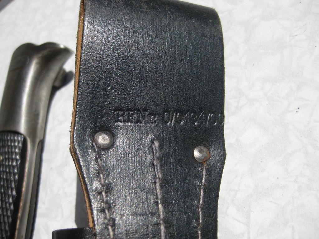 Bajonett Extra Seitengewehr WEHRMACHT Heer -kurz- Hersteller: Anton Wingen / Solingen