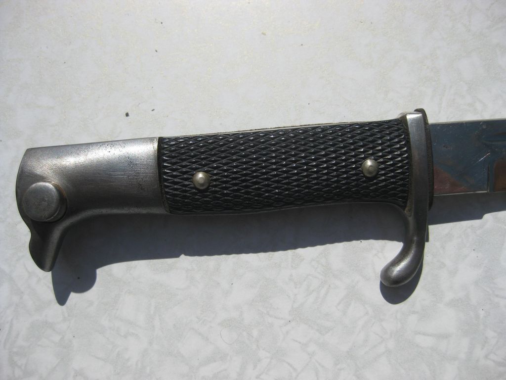 Bajonett Extra Seitengewehr WEHRMACHT Heer -kurz- Hersteller: Anton Wingen / Solingen