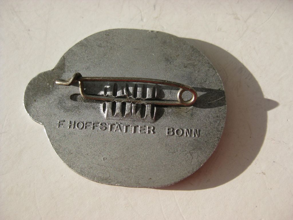 Veranstaltungsabzeichen Treffabzeichen Abzeichen Nordlandfahrten mit Kraft durch Freude 1939 (KdF) Hersteller: Hoffstätter in Bonn