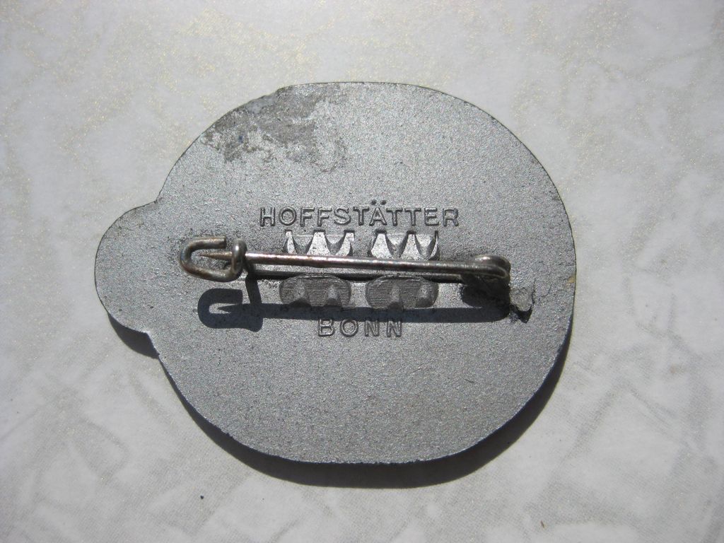 Veranstaltungsabzeichen Treffabzeichen Abzeichen Nordlandfahrten mit Kraft durch Freude 1939 (KdF) Hersteller: Hoffstätter in Bonn