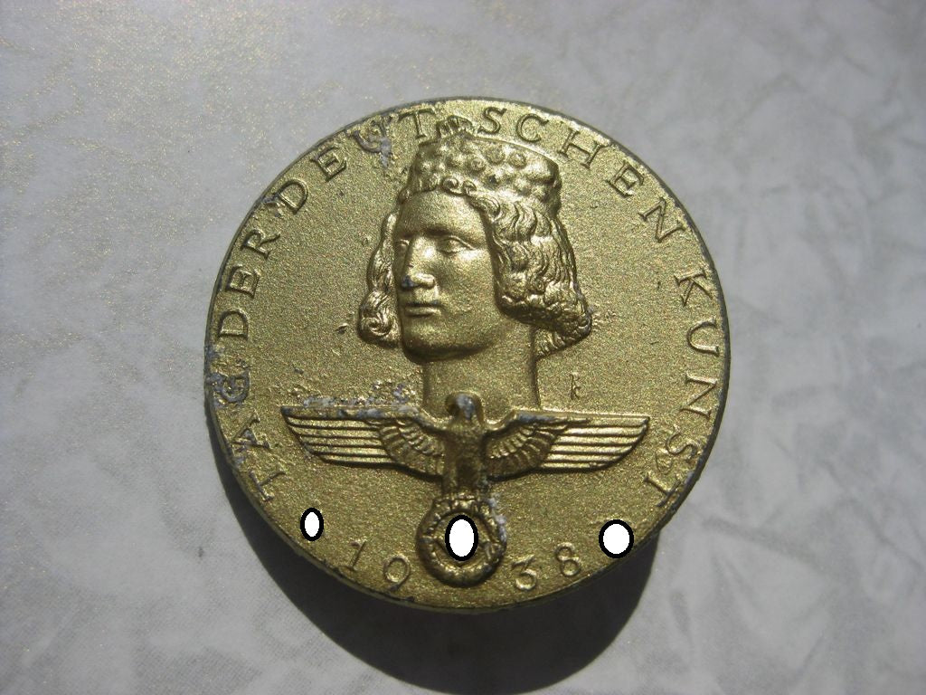 Abzeichen Tag der deutschen Kunst 1938