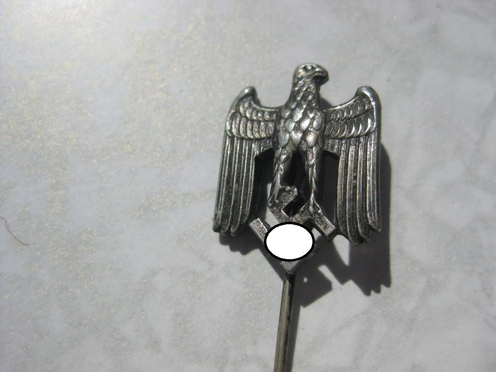 Mitgliedsnadel Zivilabzeichen Zivilnadel 1. Form für Wehrmachtspersonal