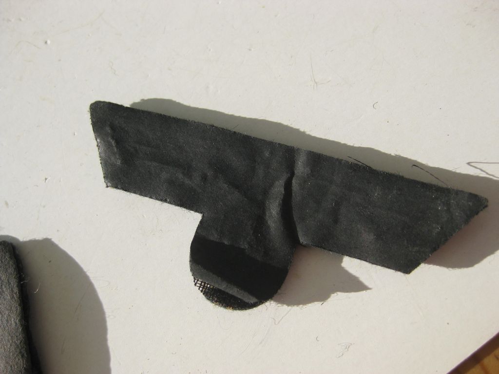 SET Kokarde mit Mützenkranz und Mützenadler für Schirmmütze Heer Wehrmacht MINT CONDITION