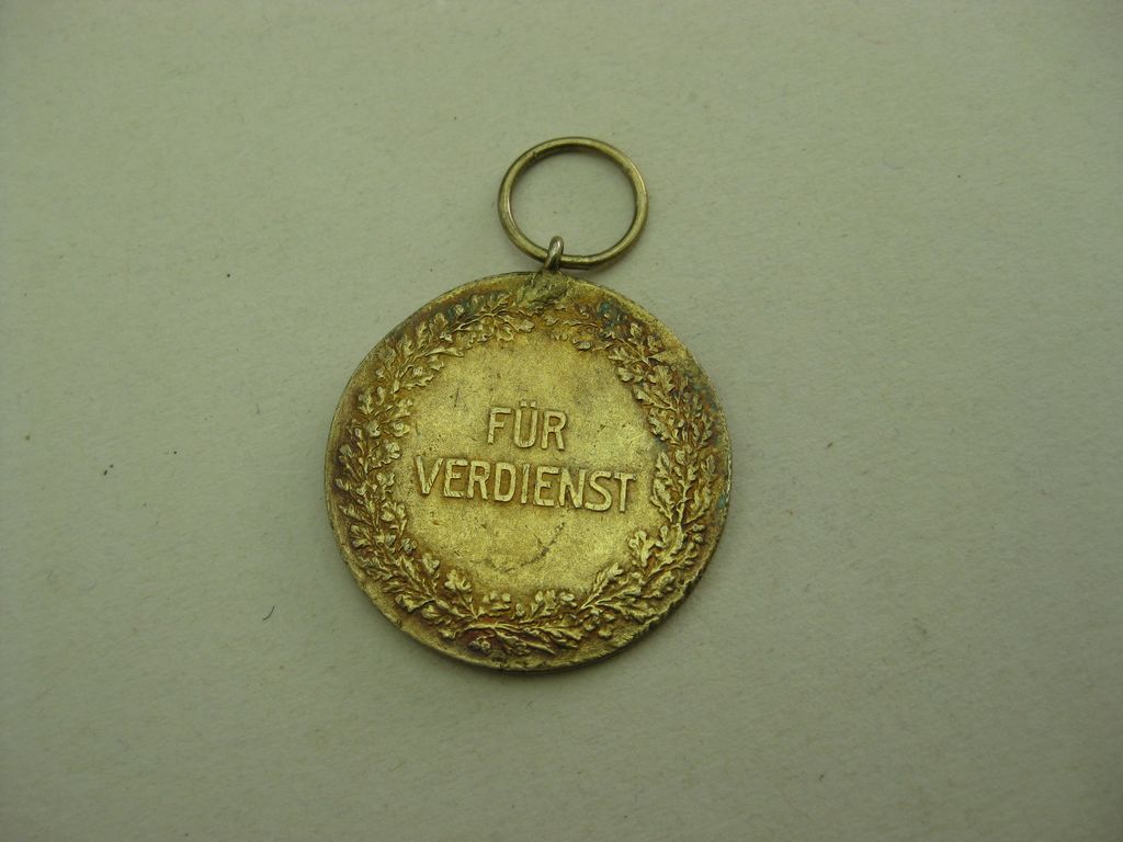 Baden kleine goldene Verdienstmedaille seltene VARIANTE
