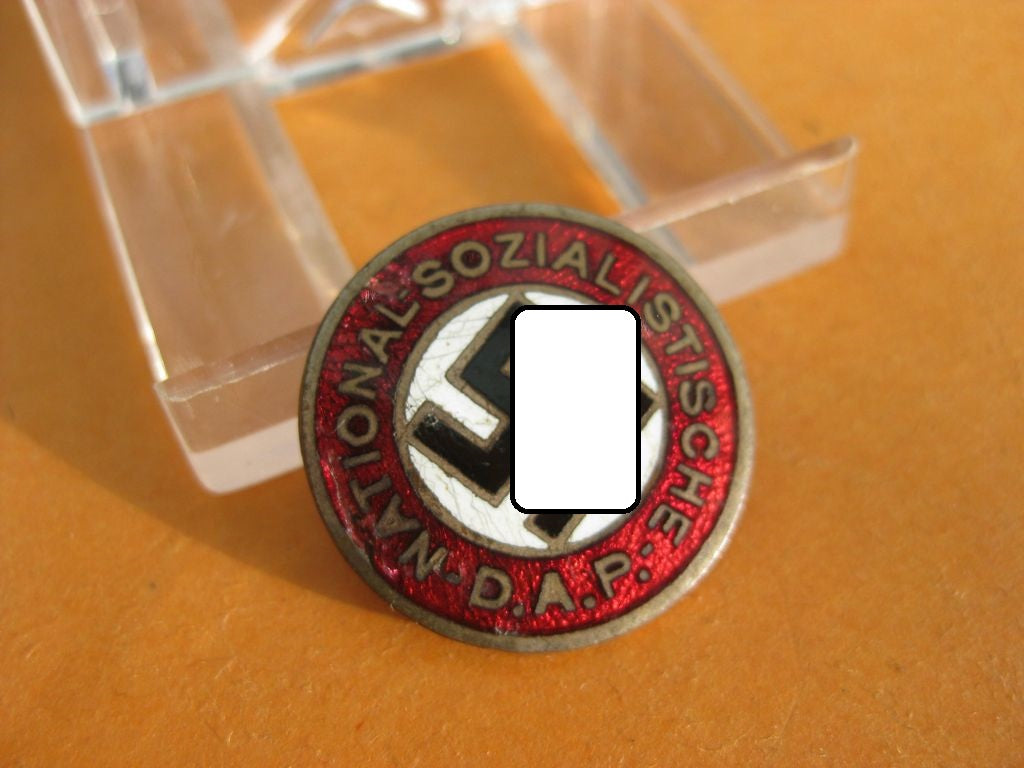 NSDAP Parteiabzeichen VOR 1933 !!!!!!! Hersteller sicherlich : Steinhauer &amp; Lück
