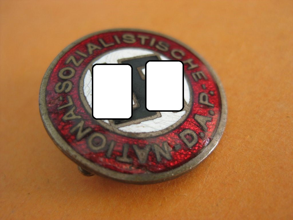 NSDAP Parteiabzeichen VOR 1933 !!!!!!! Hersteller sicherlich : Steinhauer &amp; Lück