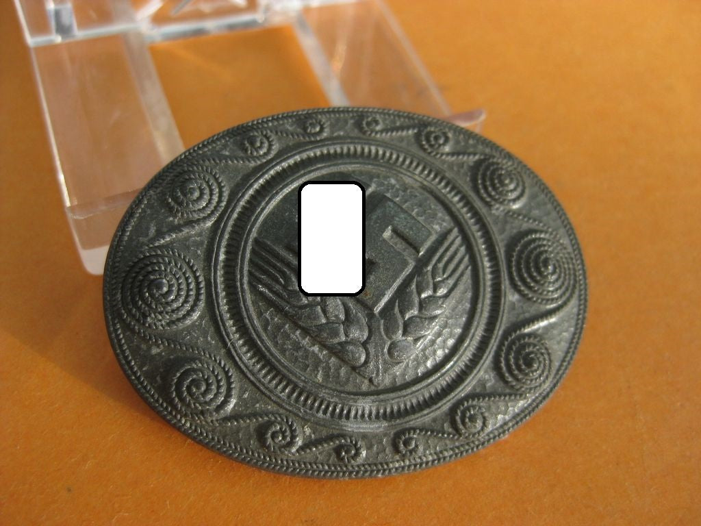 Brosche RAD weibliche Jugend Reichsarbeitsdienst (RAD/wJ) Hersteller: ANG