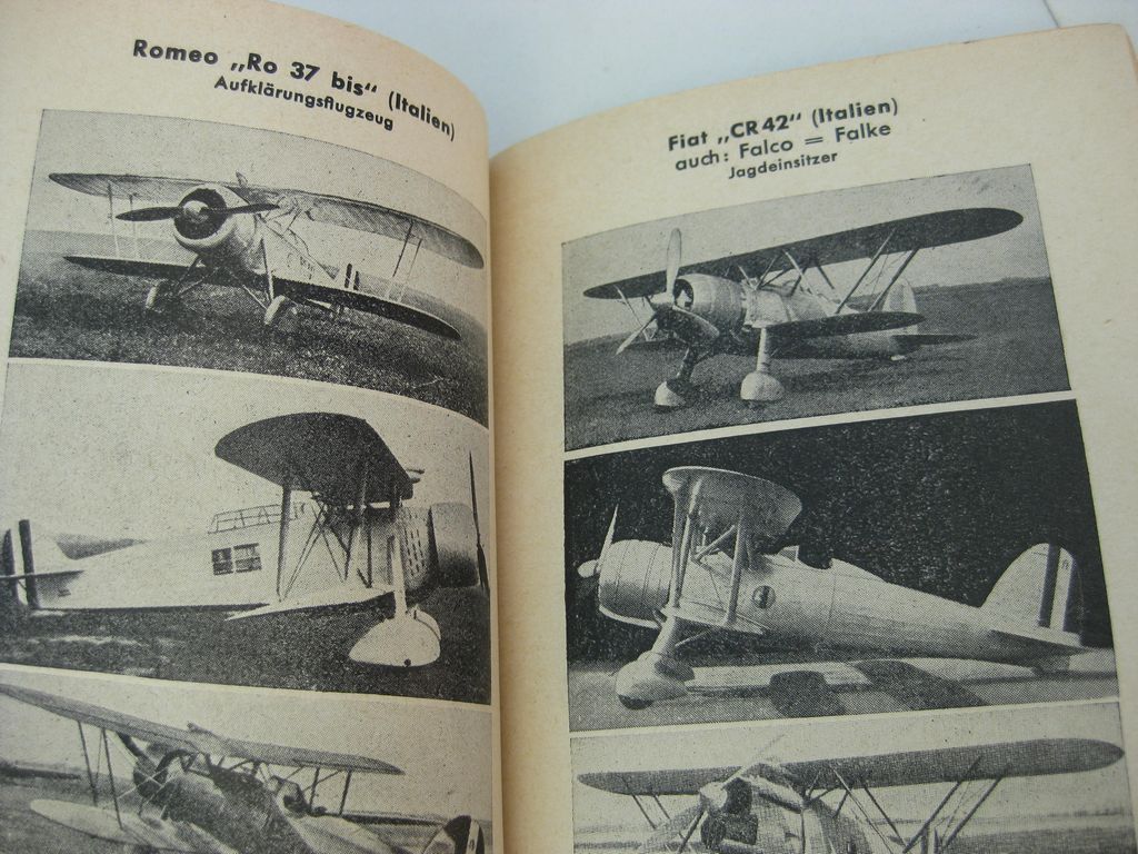Originalausgabe Buch Heft Luftwaffe Fliegertruppe Kriegsflugzeuge 3.Reich