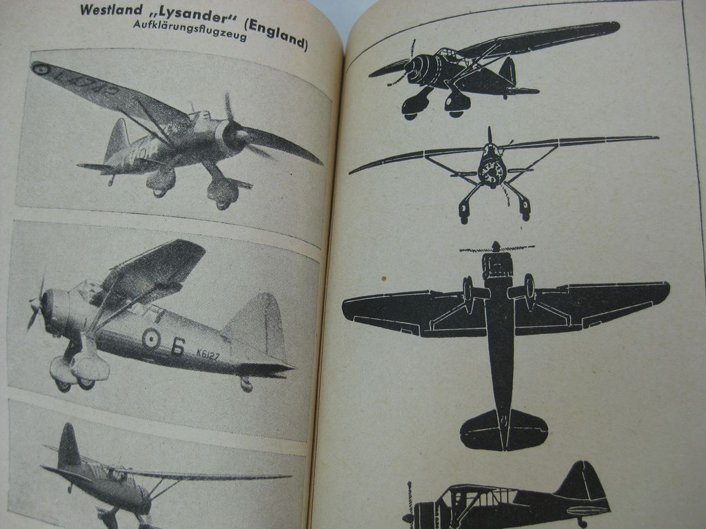 Originalausgabe Buch Heft Luftwaffe Fliegertruppe Kriegsflugzeuge 3.Reich