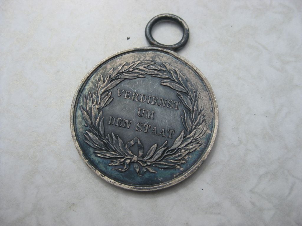 Medaille Preußen Verdienst um den Staat -SILBER-