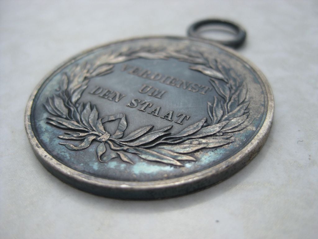 Medaille Preußen Verdienst um den Staat -SILBER-