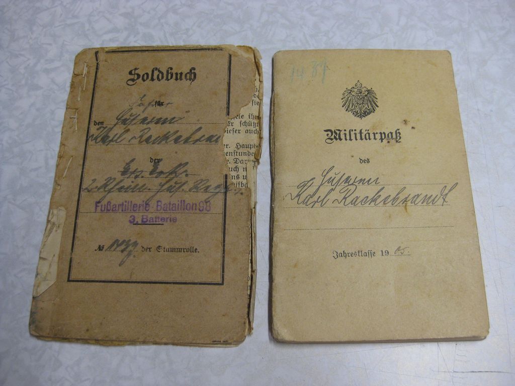 Militärpaß Soldbuch Husaren Regiment 9 Besitzzeugnis Eisernes Kreuz Hildesheim !