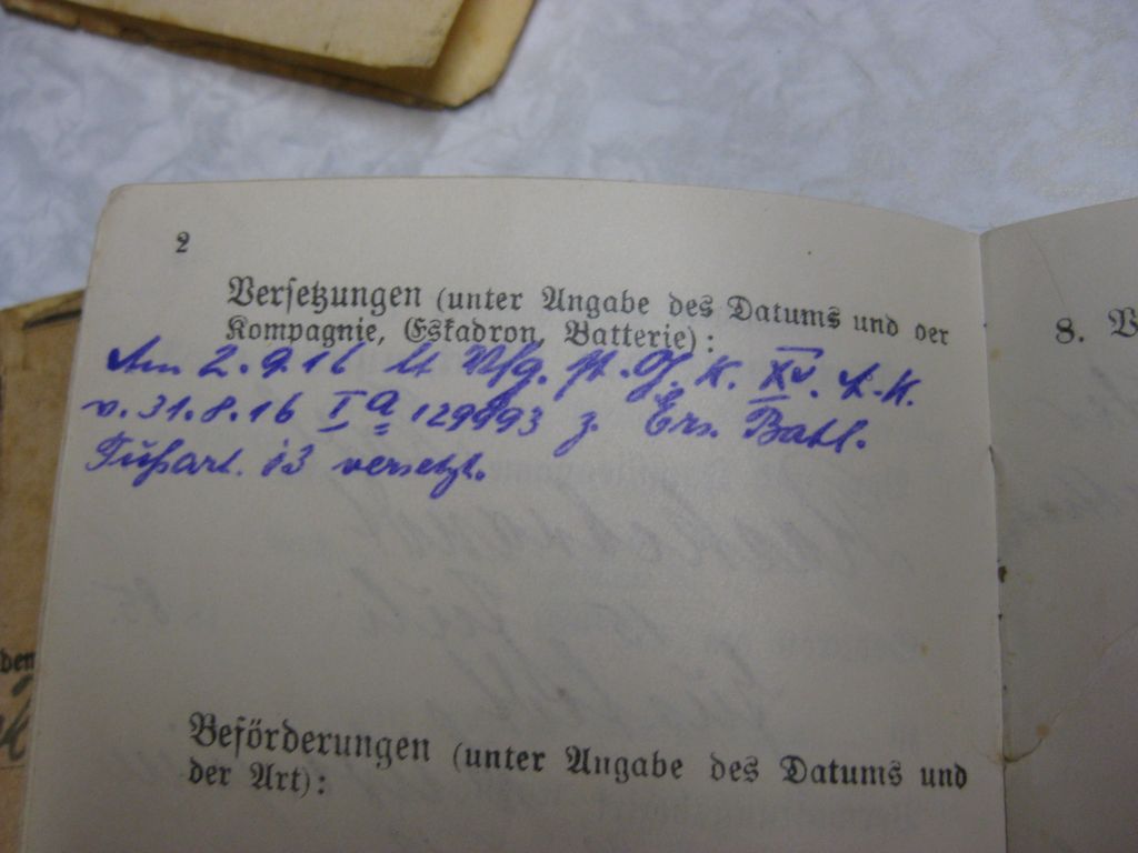 Militärpaß Soldbuch Husaren Regiment 9 Besitzzeugnis Eisernes Kreuz Hildesheim !