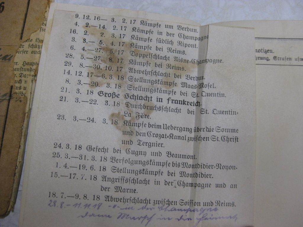 Militärpaß Soldbuch Husaren Regiment 9 Besitzzeugnis Eisernes Kreuz Hildesheim !