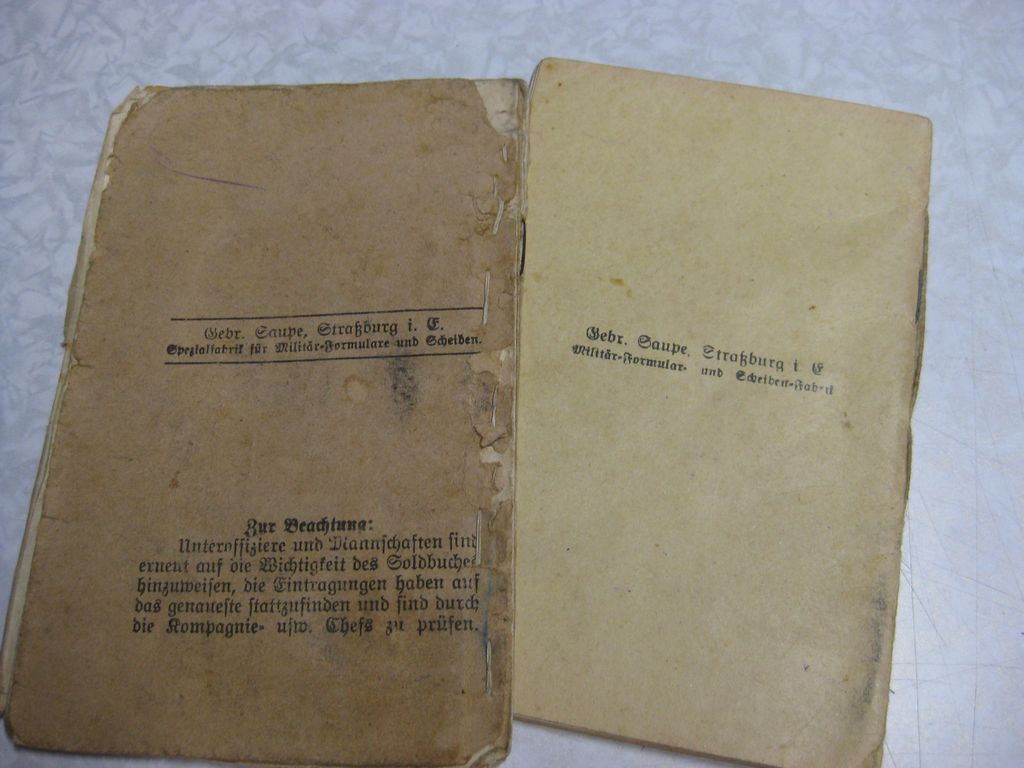 Militärpaß Soldbuch Husaren Regiment 9 Besitzzeugnis Eisernes Kreuz Hildesheim !