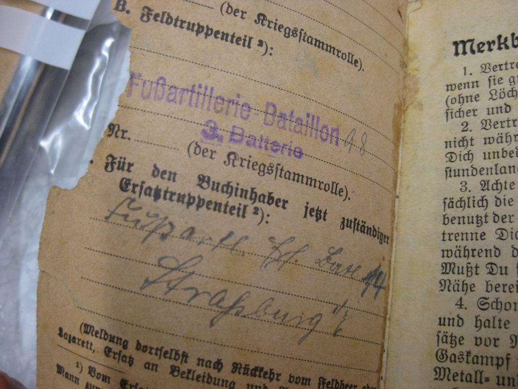 Militärpaß Soldbuch Husaren Regiment 9 Besitzzeugnis Eisernes Kreuz Hildesheim !