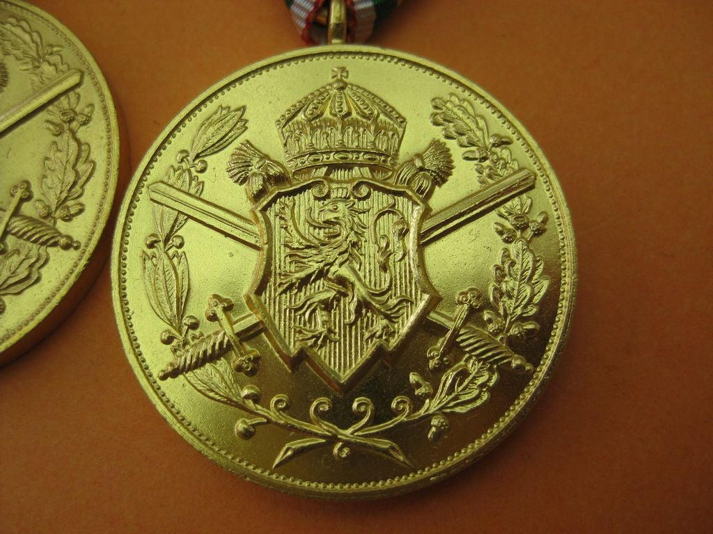 5 x bulgarische Kriegserinnerungsmedaille 1915 - 1918 1. Weltkrieg BULGARIEN