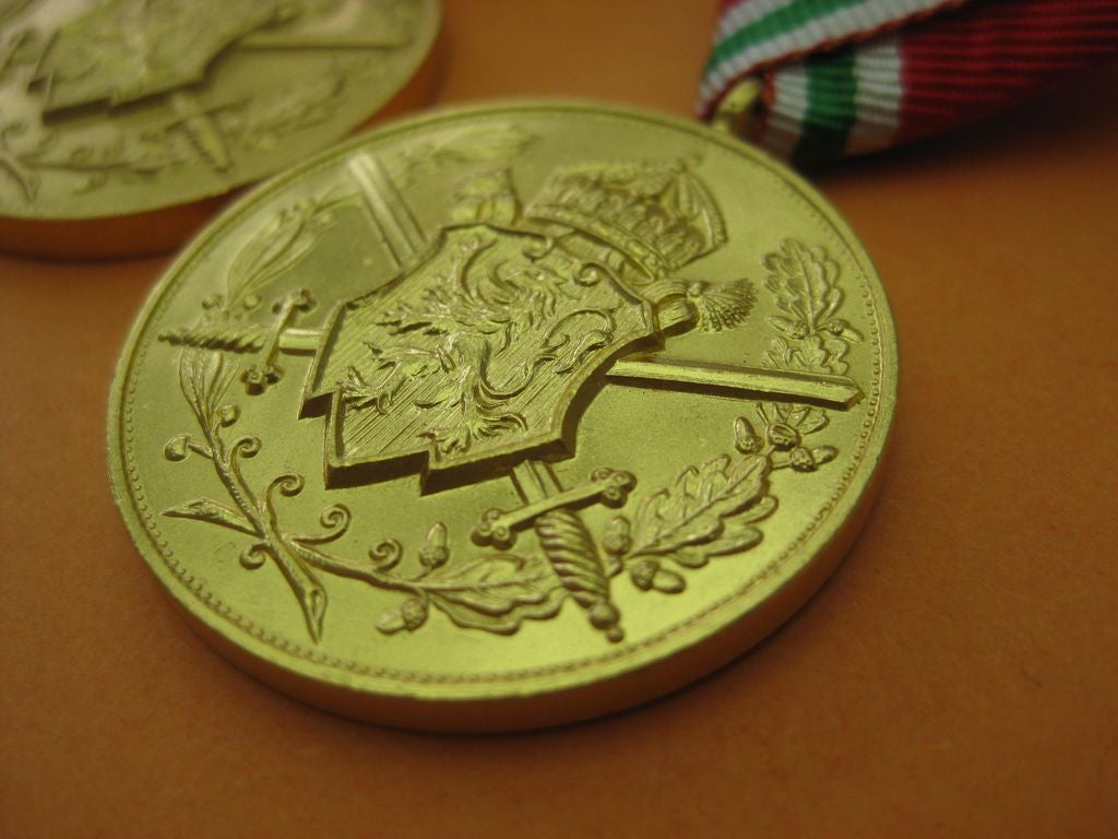 5 x bulgarische Kriegserinnerungsmedaille 1915 - 1918 1. Weltkrieg BULGARIEN