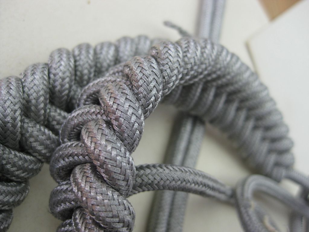 Adjutantenschnur Paradeschnur &amp; Mützenkordel für Schirmmütze Wehrmacht