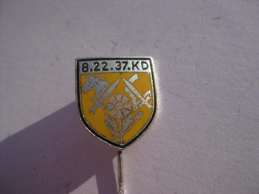 SS Mitgliedsnadel Mitgliedsabzeichen  8. ; 22. und 37. Kavallerie Division