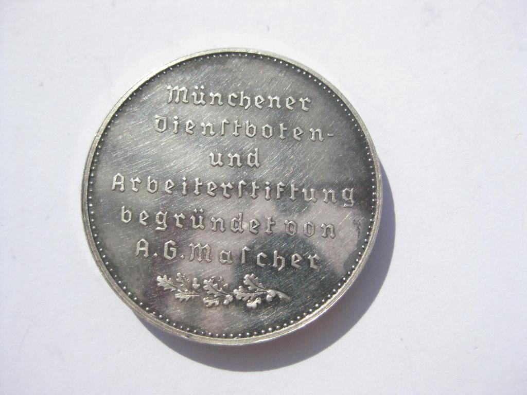 NSDAP Treuemedaille Ehrenmedaille Ehrenzeichen München in Silber