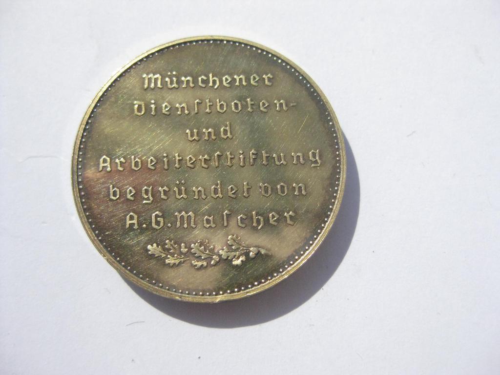 NSDAP Treuemedaille Ehrenzeichen Ehrenmedaille München in Gold