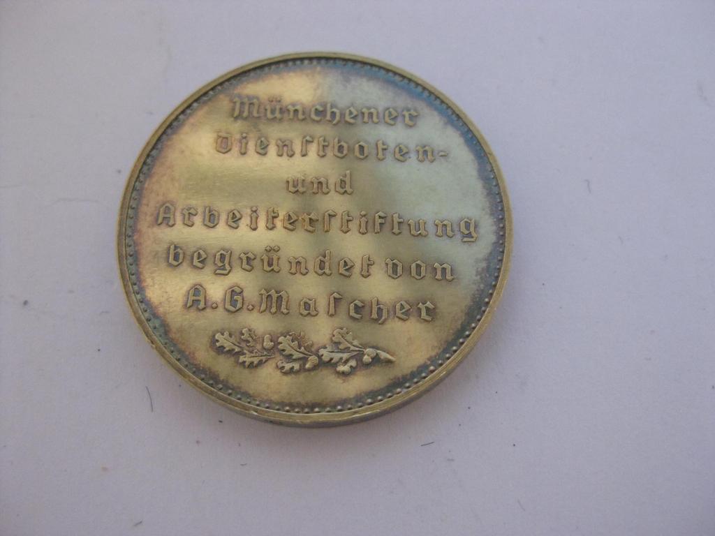 NSDAP Treuemedaille Ehrenzeichen Ehrenmedaille München in Gold