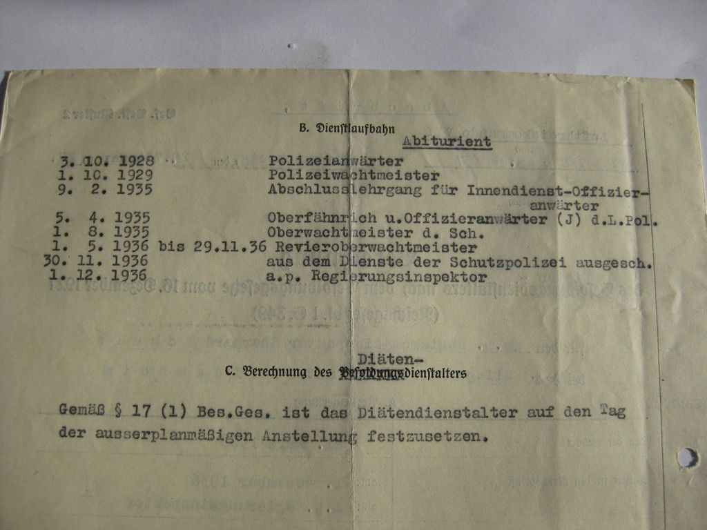 Verleihungsukunden Dokumente Luftwaffe Reichsluftfahrtministerium (RLM) Berlin Hildesheim