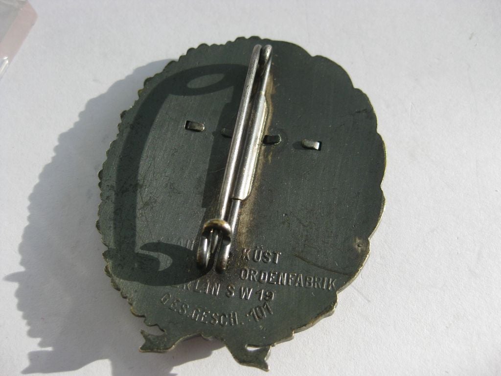 Schlageterschild 2.Modell SPARTAKUS 1919 FREIKORPS