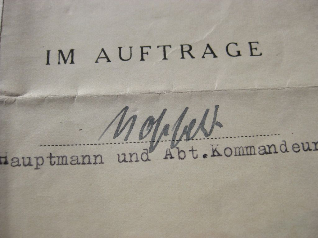 Verwundetenabzeichen in Schwarz 1.Form  -Variante- sog. Legion Condor mit Verleihungsurkunde Frankreichfeldzug Westfront 1940