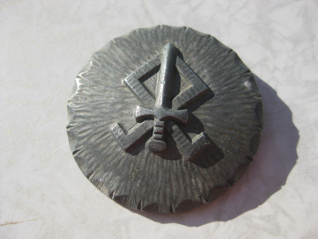 Mitgliedsabzeichen Mitgliedsbrosche germanischer Landdienst Niederlande / Holland