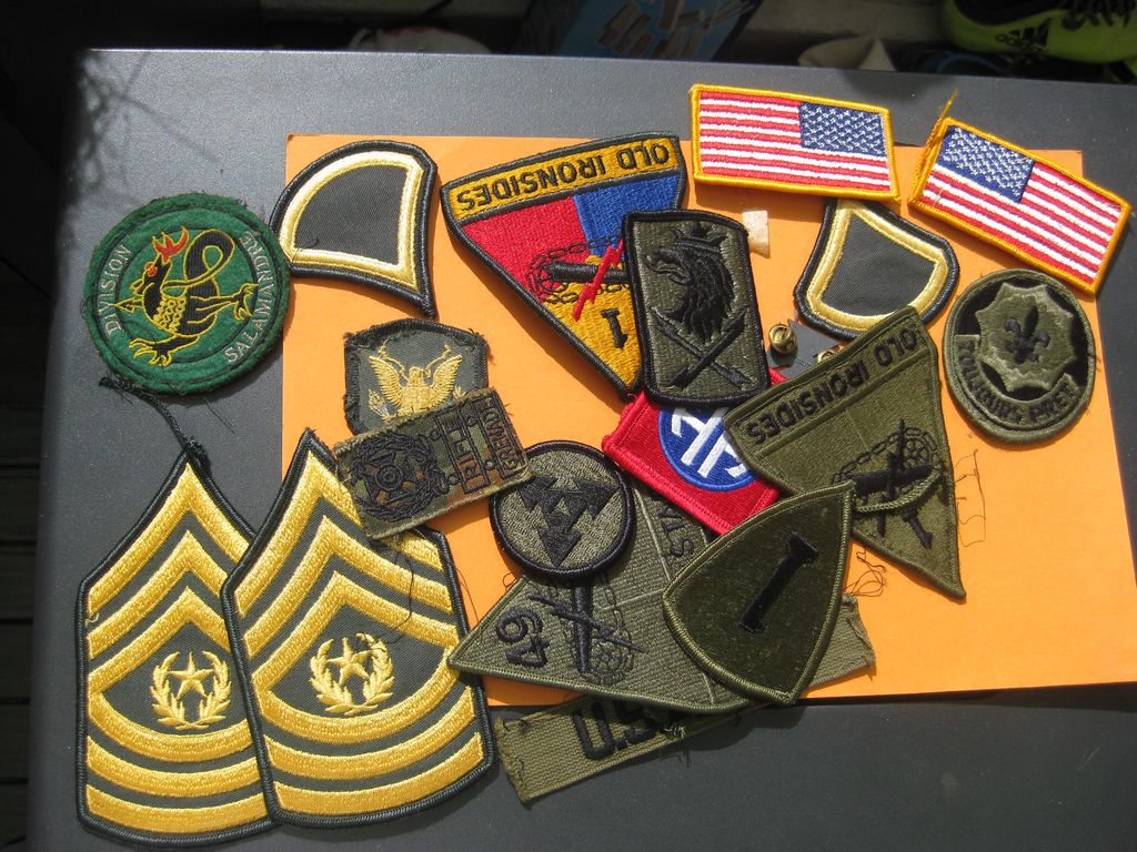 USA Effekten Uniformabzeichen Ärmelabzeichen